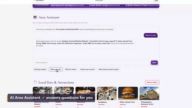 EventIQ Event App, screenshot 2